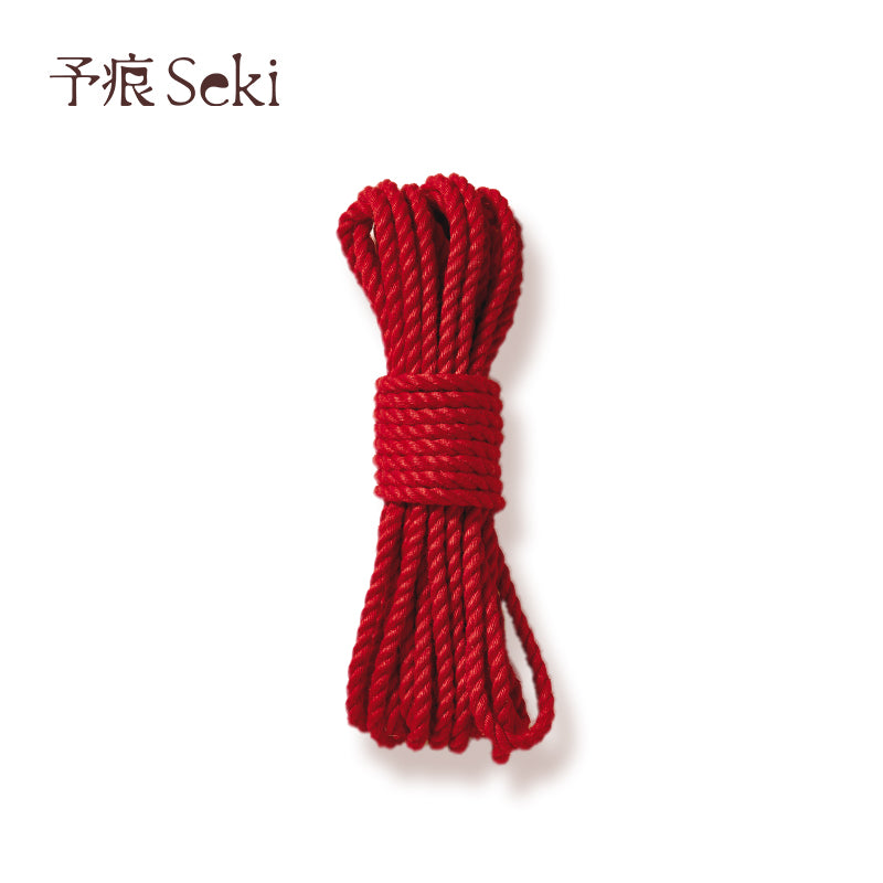 Shibari Jute Rope (Red Flame Color)